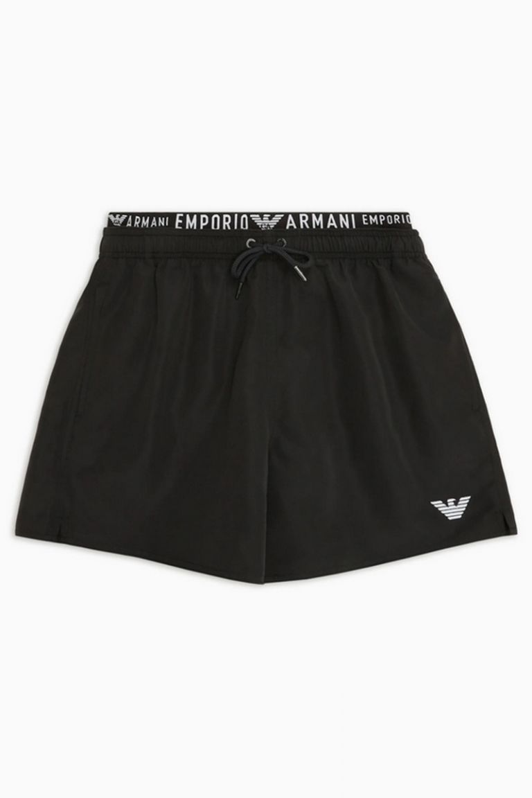 Costume shorts in tessuto riciclato