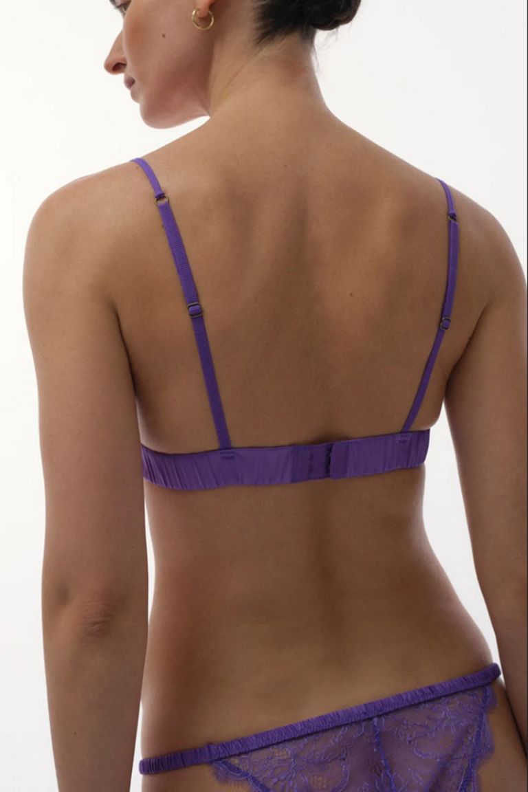 Triangolino Love Lace viola