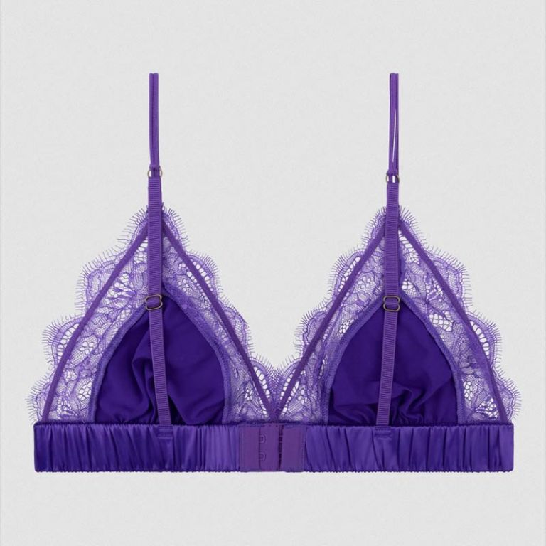 Triangolino Love Lace viola