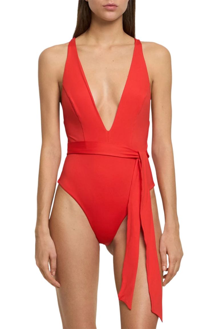 Costume intero con cintura Cristel Max Mara