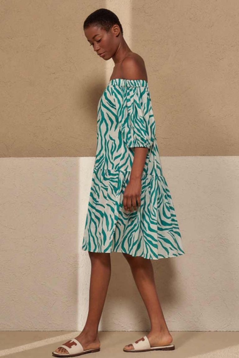 Abito ampio Ottone in mussola di cotone Max Mara
