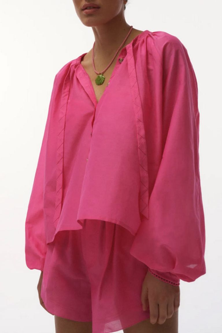 Camicia cotone e seta Breeze
