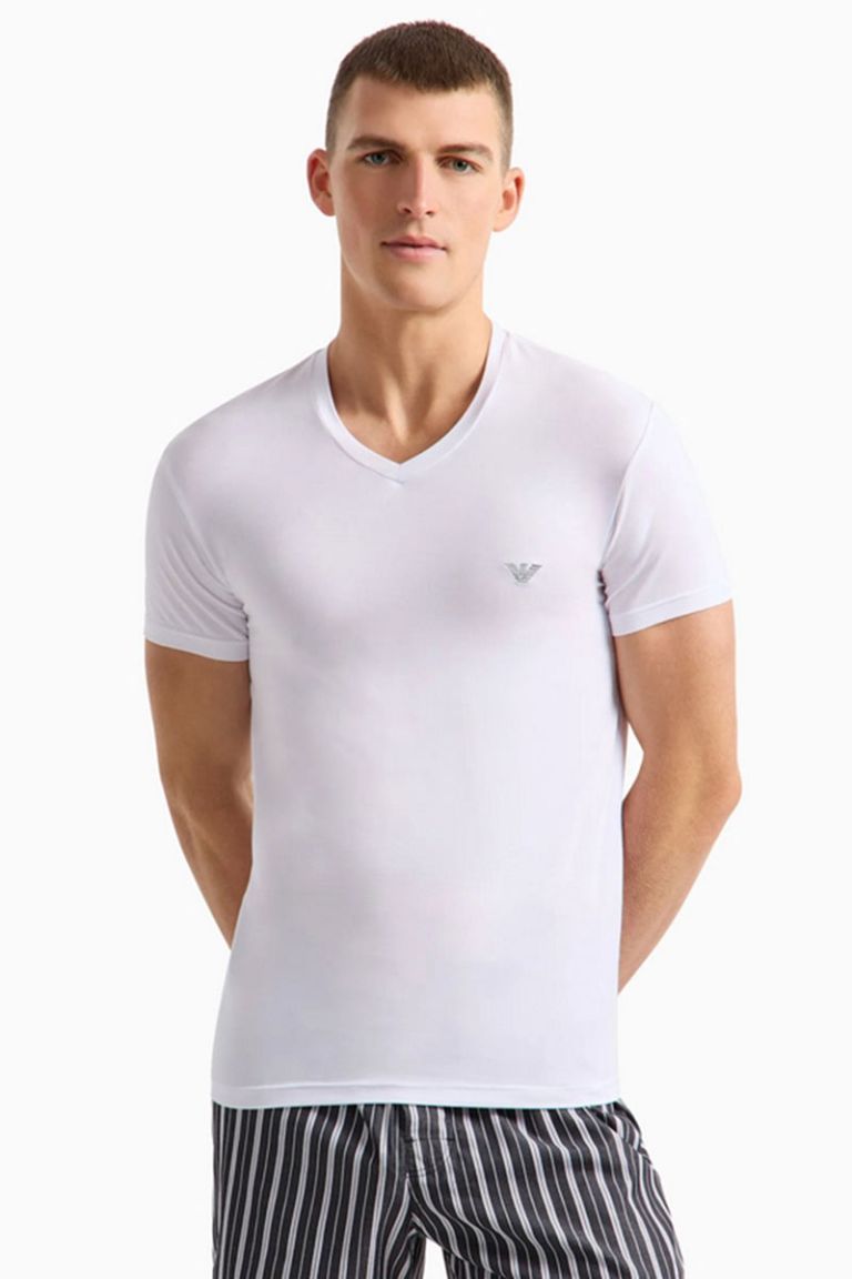T-shirt scollo V soft modal Emporio Armani