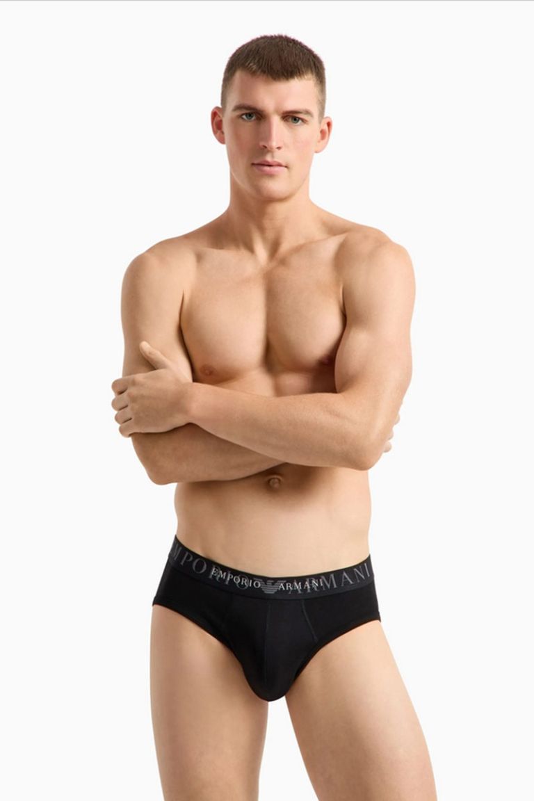 Slip in cotone organico New Icon Emporio Armani