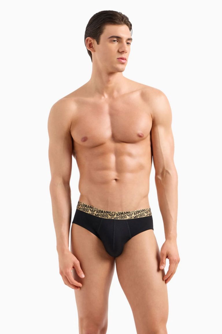 Gift pack slip elastico oro Emporio Armani