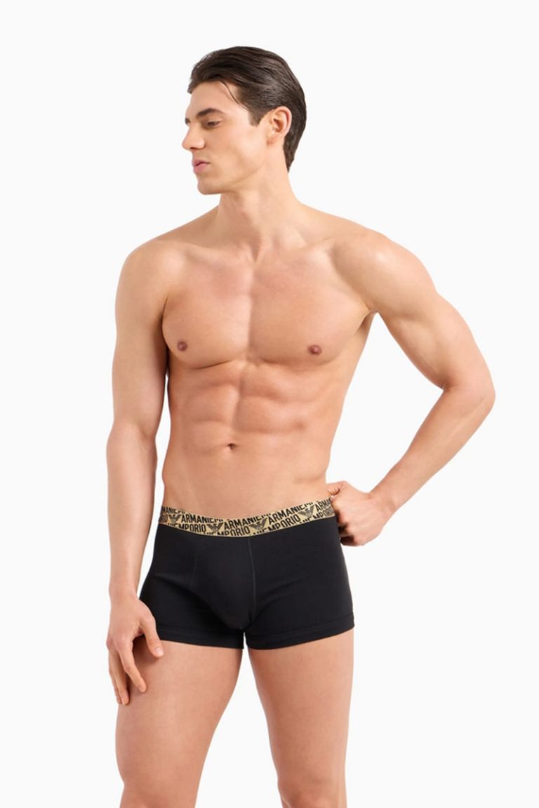 Gift pack parigamba elastico oro Emporio Armani