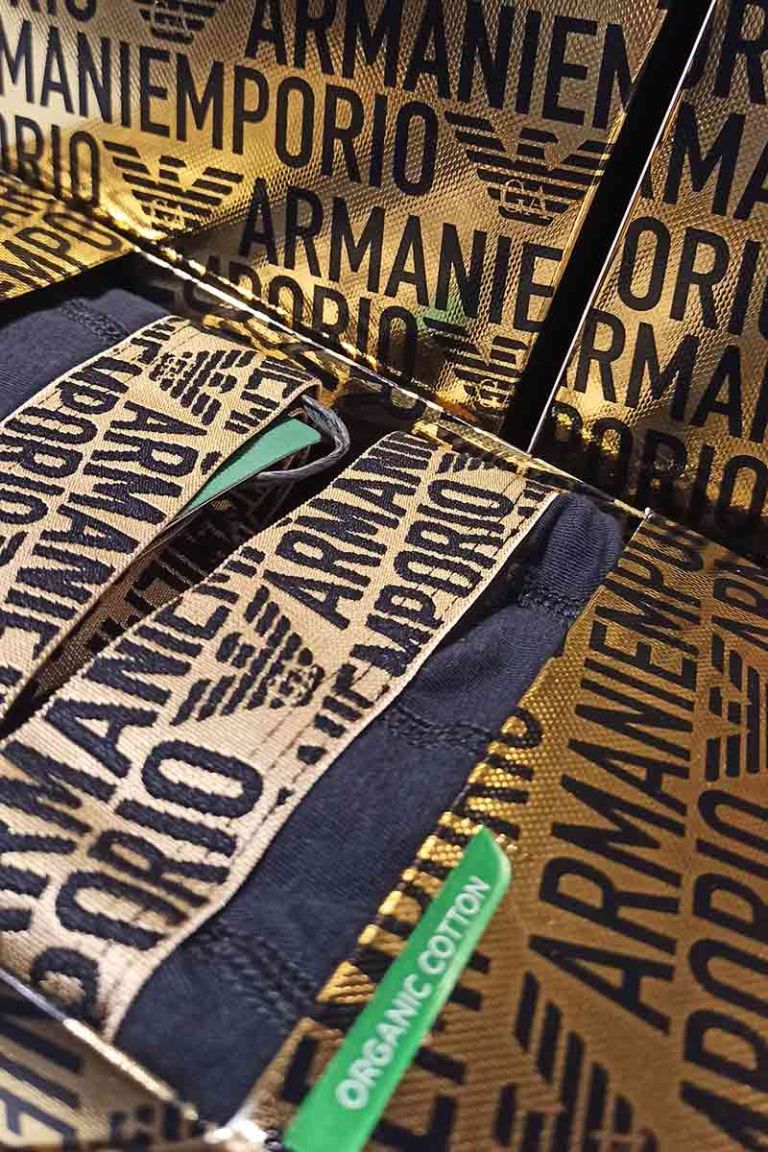 Gift pack parigamba elastico oro