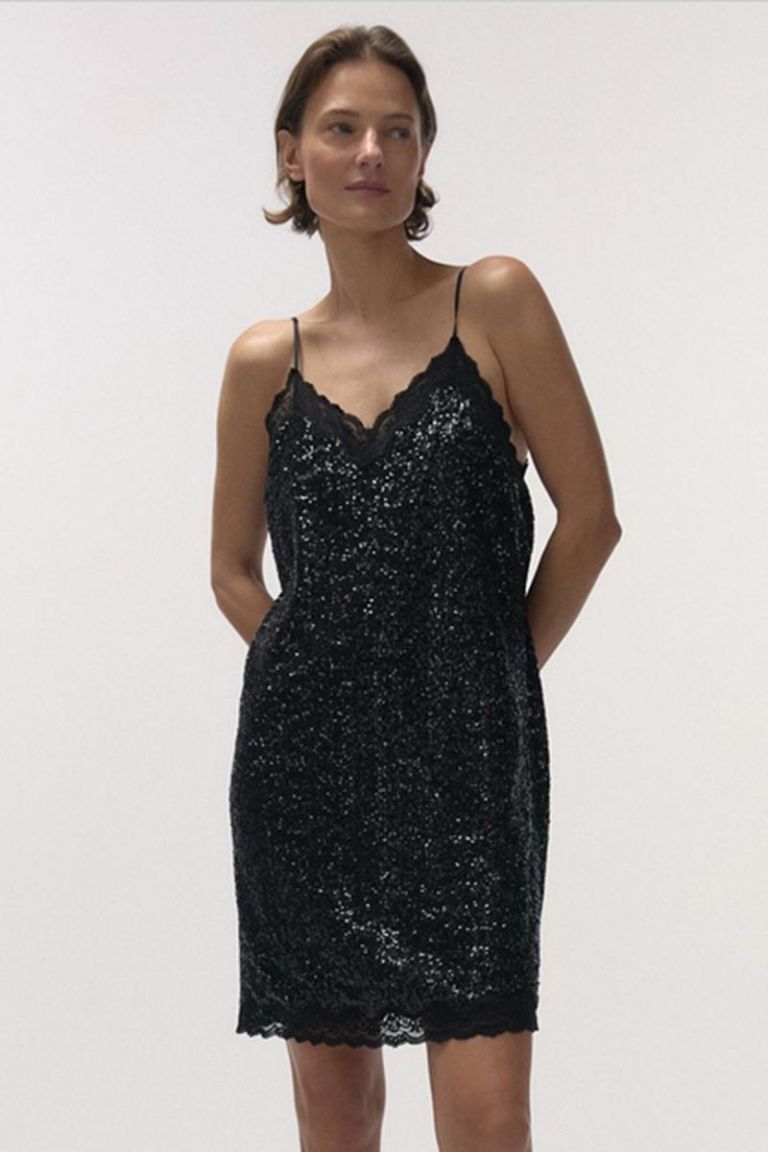 Abito sottoveste paillettes Willow Love Stories