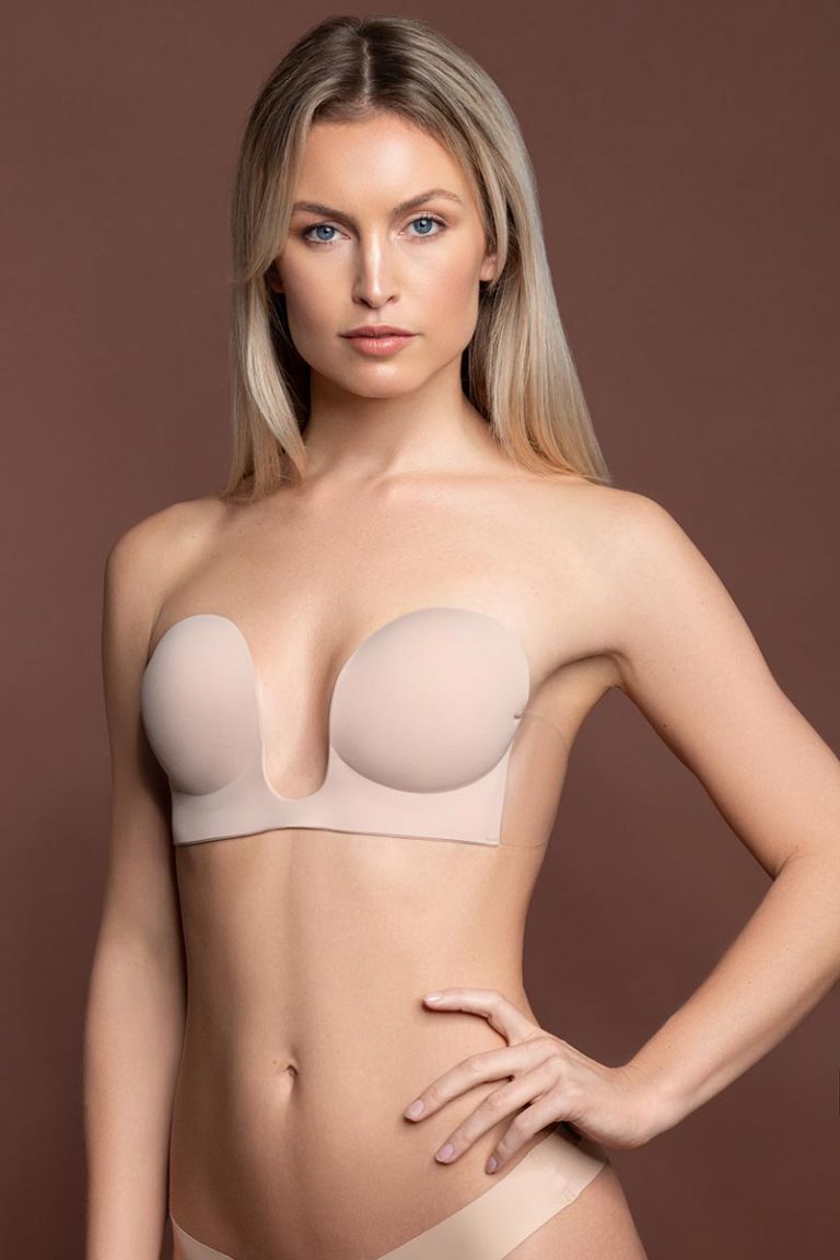 Seamless u-style bra