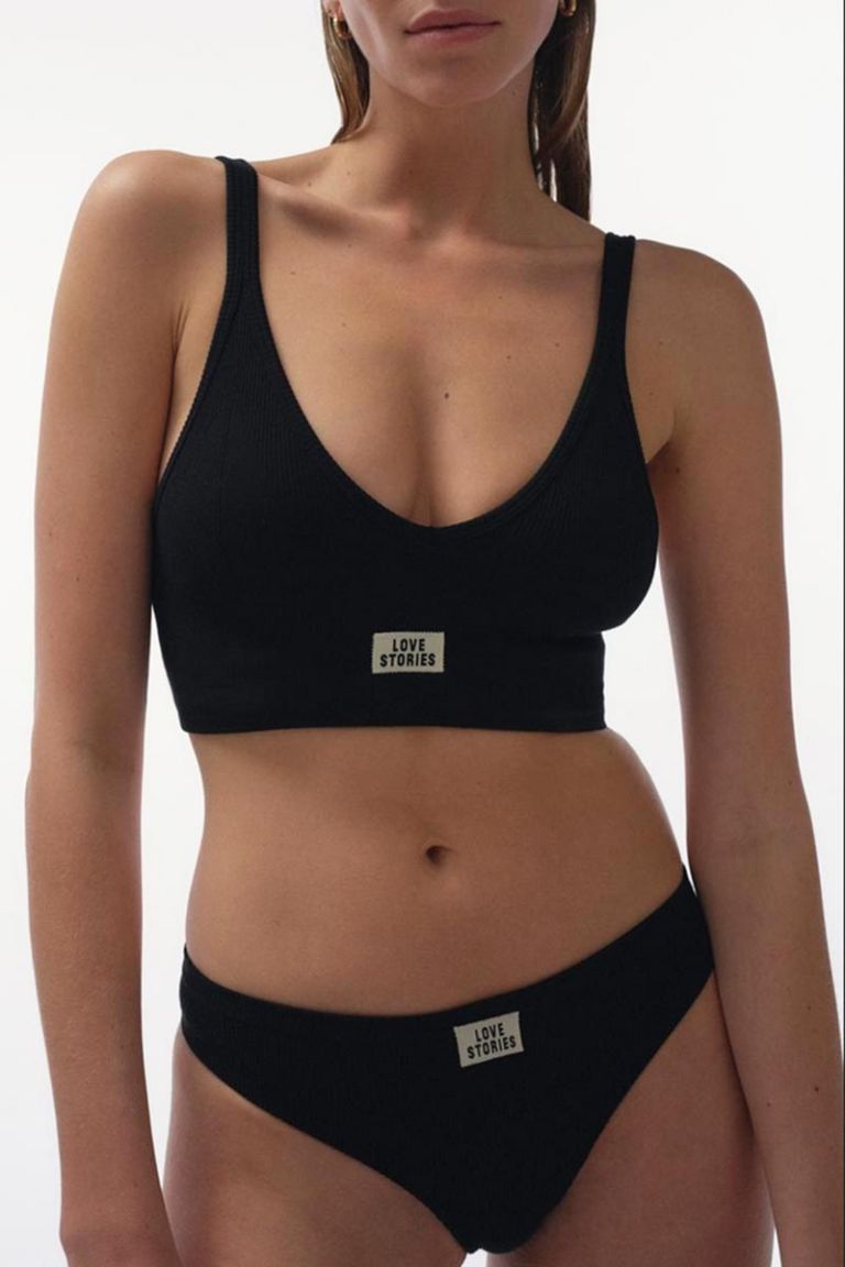 Bralette sportiva Posey black Love Stories