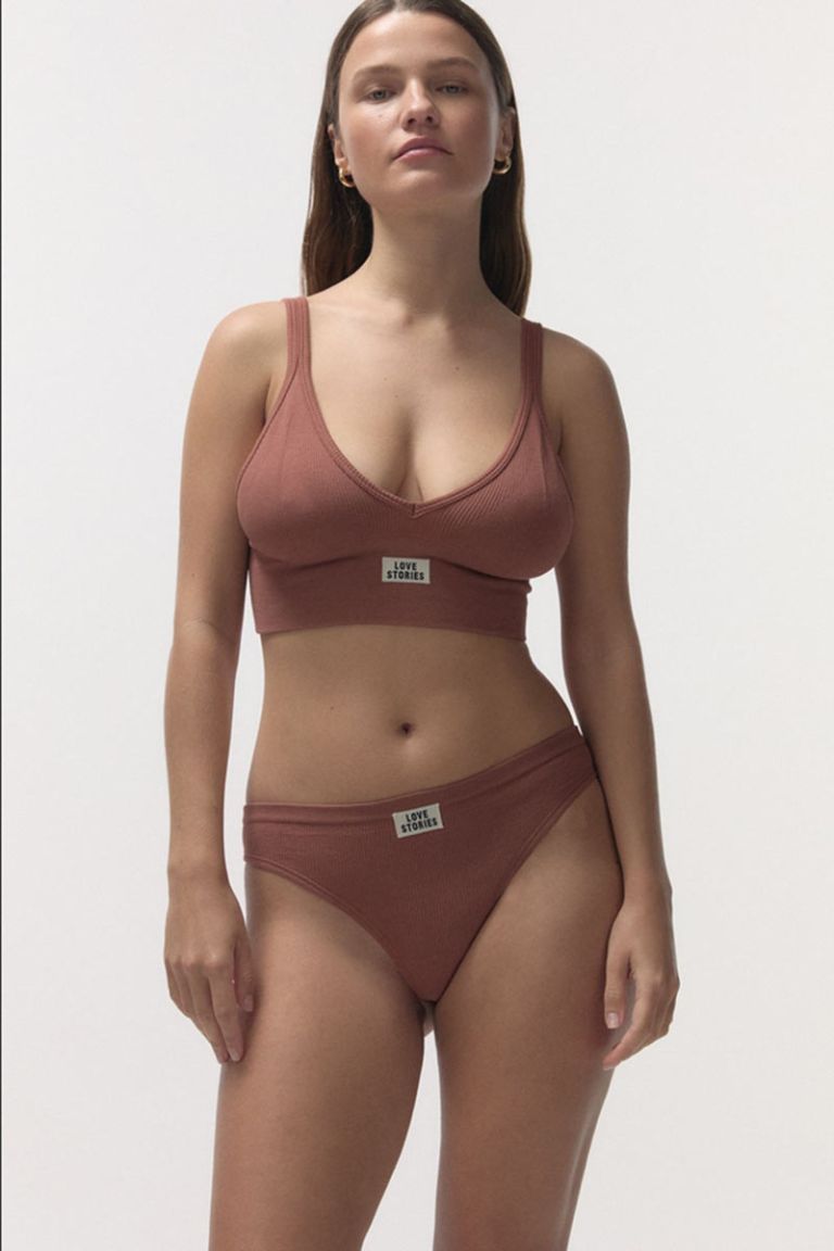 Bralette sportiva Posey brown Love Stories