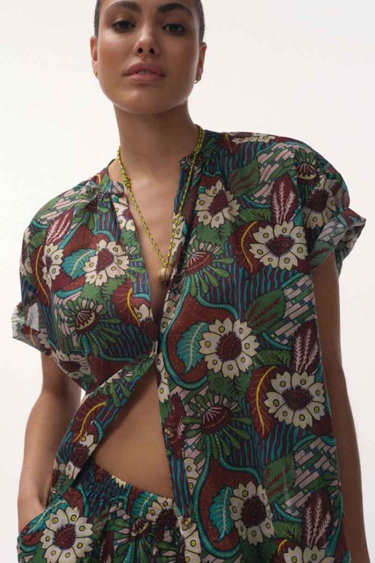 Camicia Mila fantasia brown Love Stories