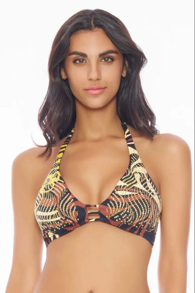 Bikini triangolo vela Full Strass Africa