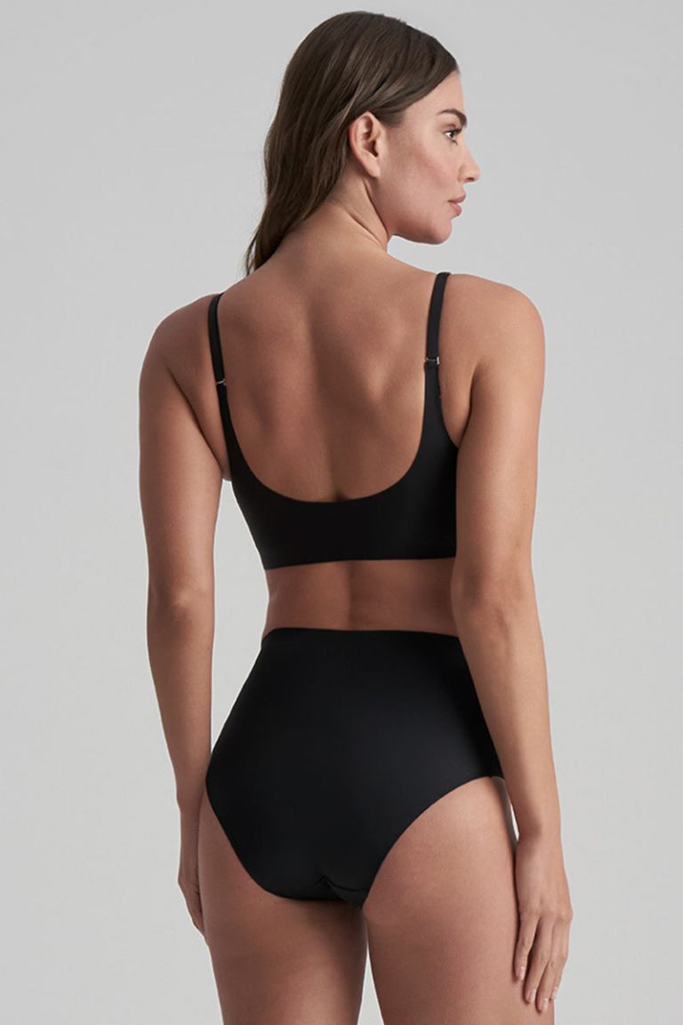Reggiseno multifunzione scollo tondo black