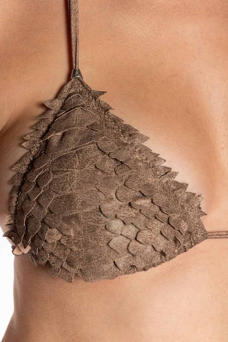 Bikini ecopelle 3D