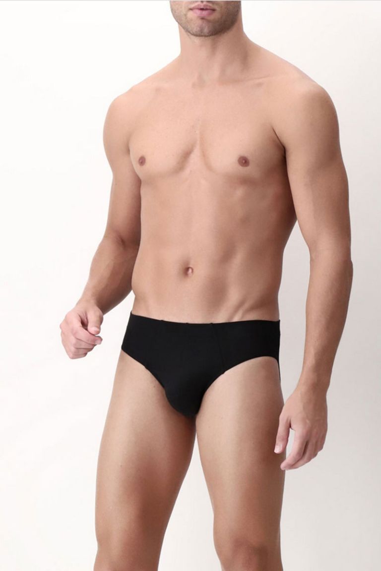 Slip nero in Modal X-Touch Perofil