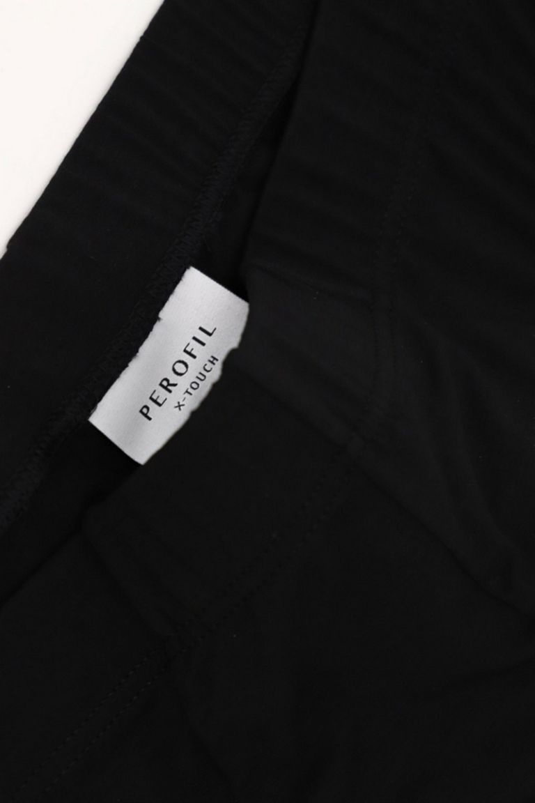 Slip nero in Modal X-Touch