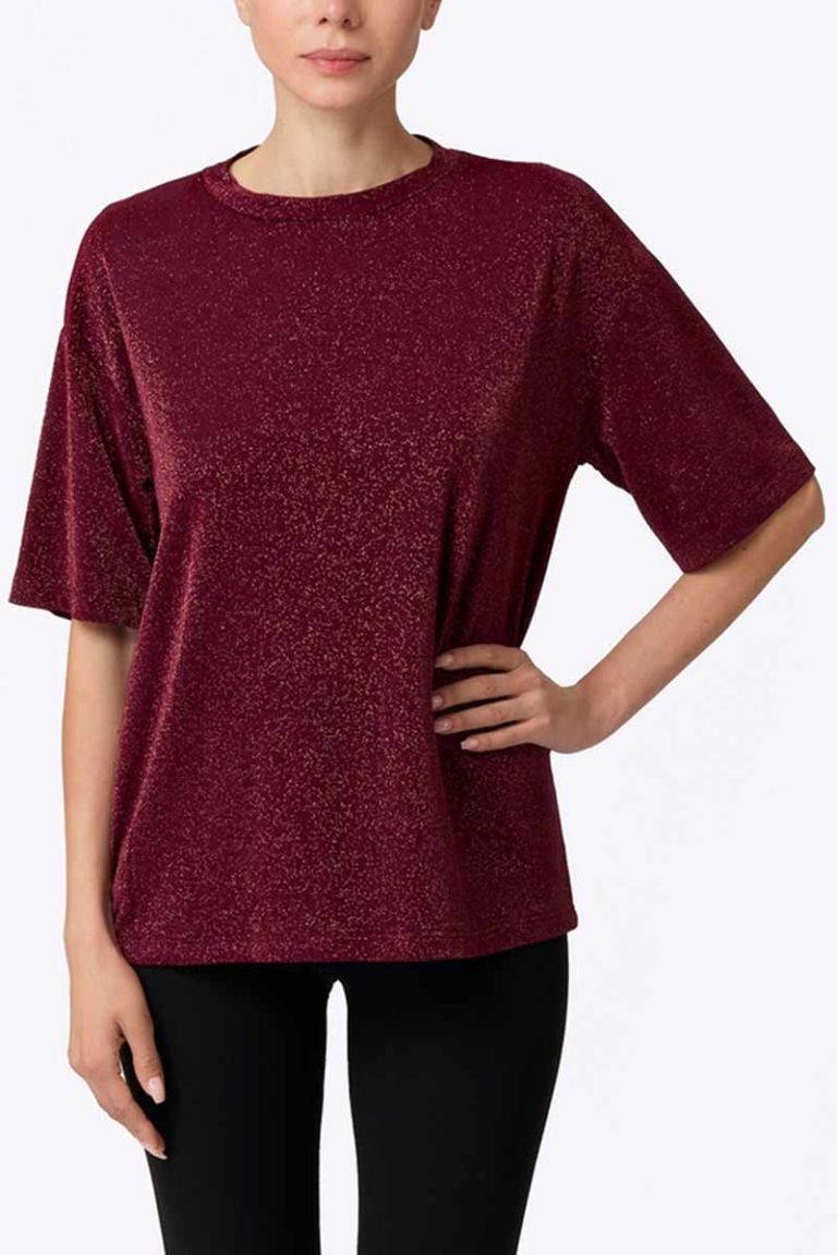 T-shirt lurex Billie Pierre Mantoux