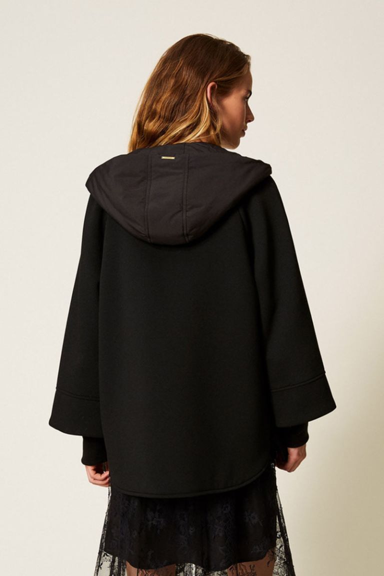 Caban in tessuto scuba