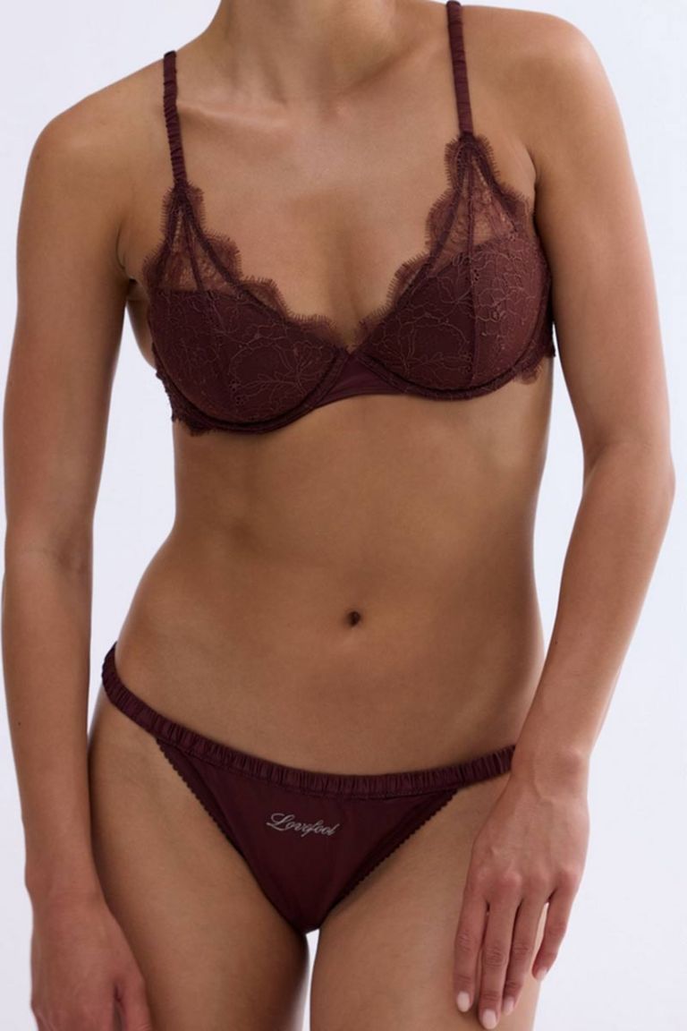 Tanga Wild Rose dark brown Love Stories