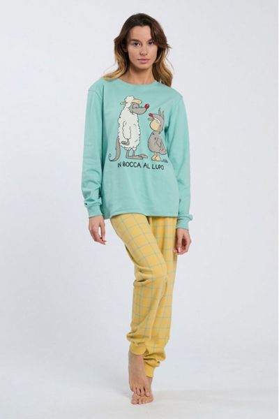 Pigiama girocollo In bocca al lupo