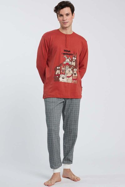 Pigiama serafino uomo Intruso