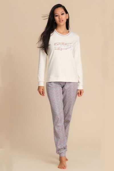 Pigiama caldo cotone Frida