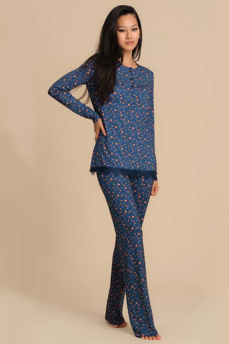 Pigiama in viscosa Amy Pepita