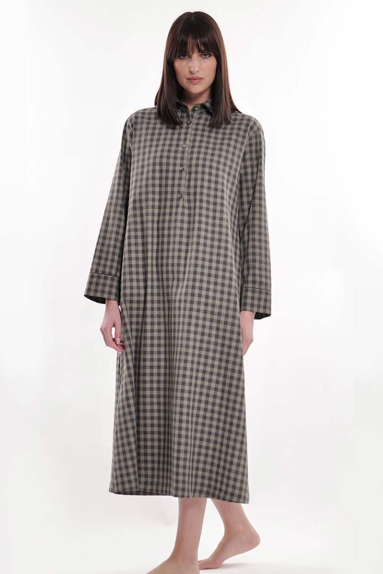 Abito casa in flanella di cotone Verdiani