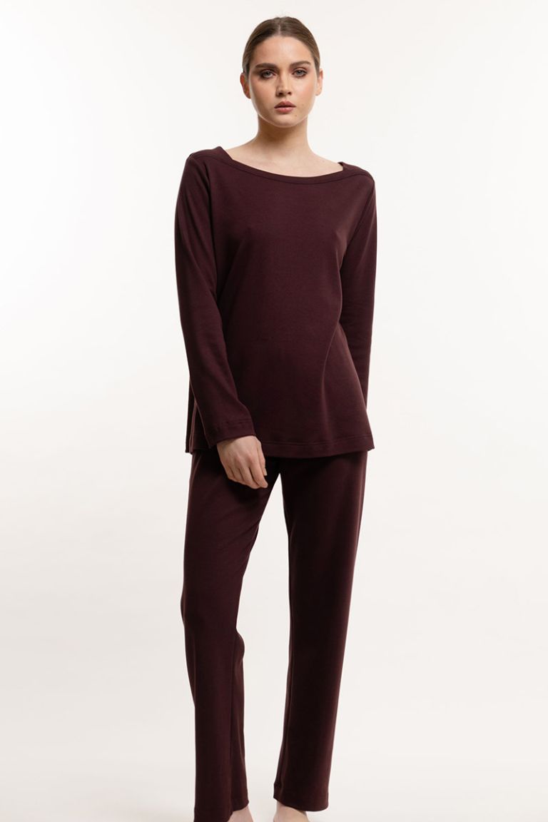 Pigiama jersey unito interlock Verdiani