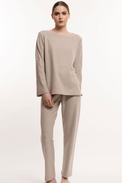 Tuta casa oliva punto milano