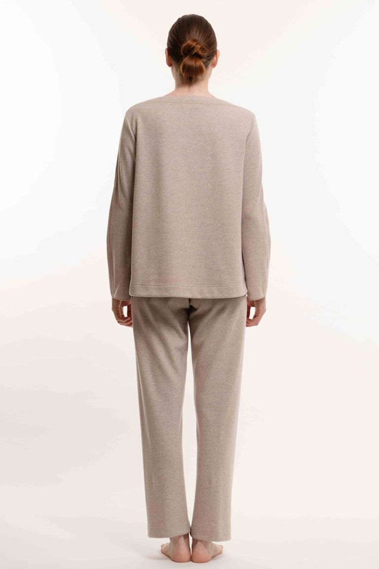 Tuta casa oliva punto milano