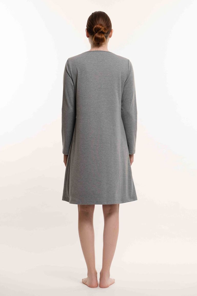 Camicia alabastro cotone interlock