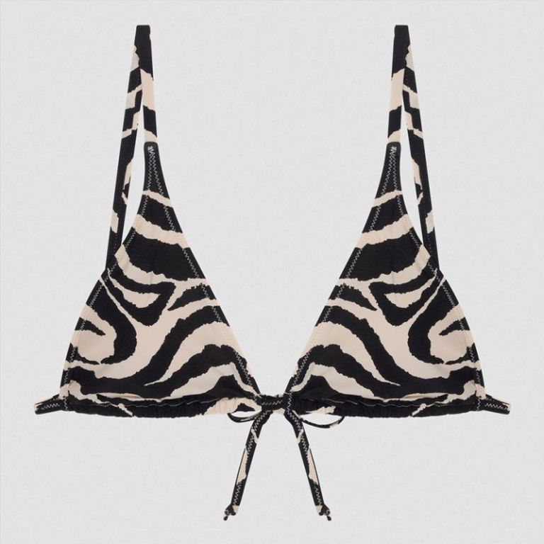 Bikini a triangolo zebra Jolly