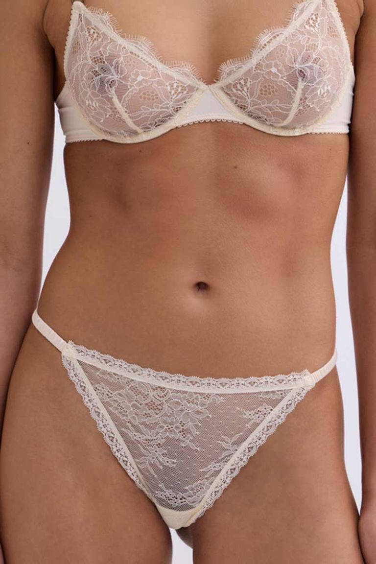 Perizoma Roomie White Love Stories