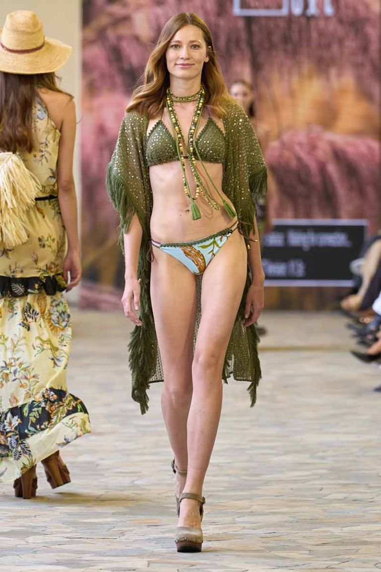 Gilet copricostume in rete paillettes Miss Bikini