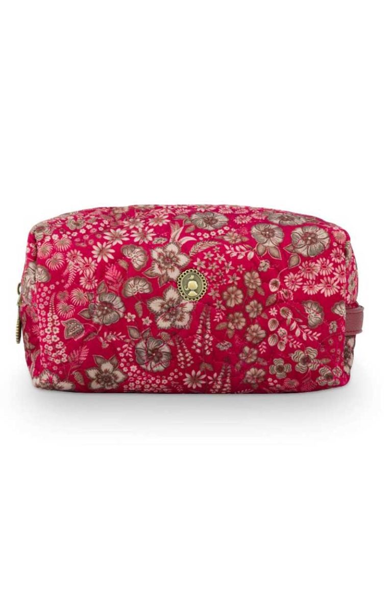 Cosmetic bag Coco flower red Pip Studio
