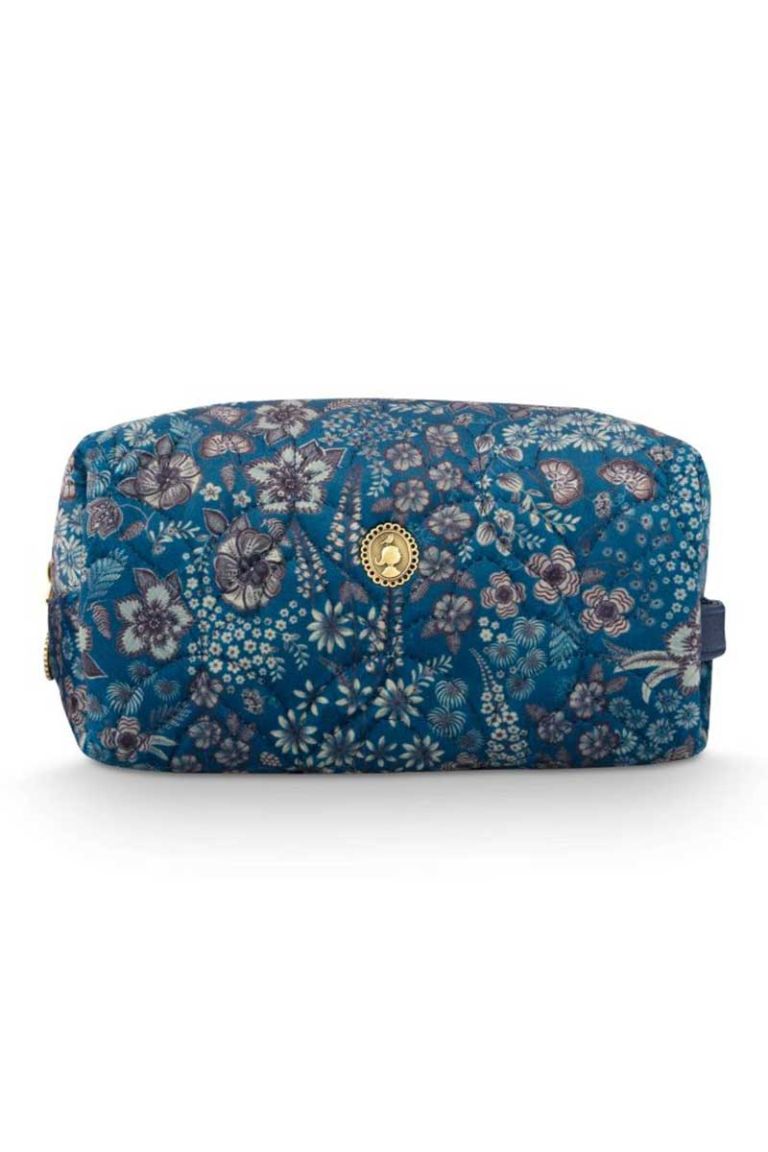 Cosmetic bag Coco flower blue Pip Studio