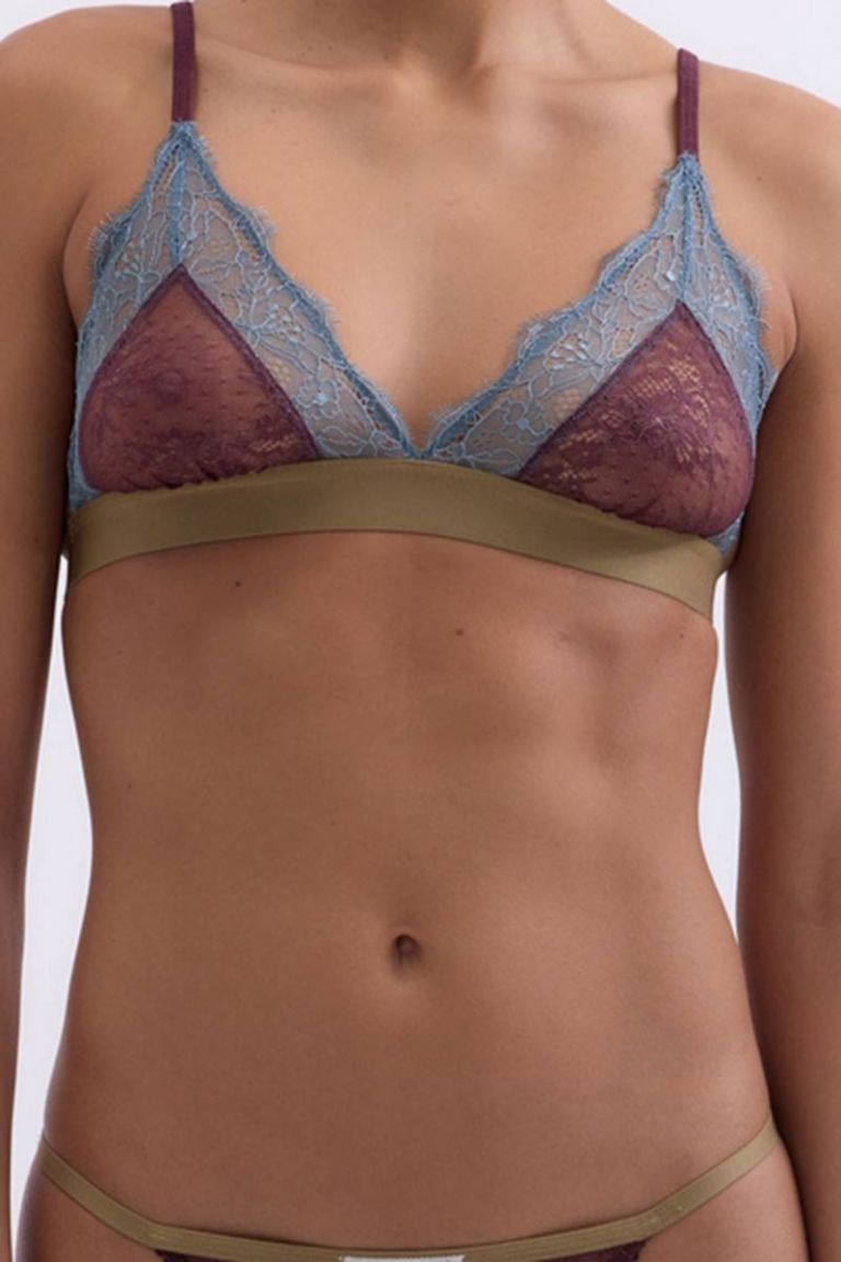 Triangolino Love Lace bordeaux Love Stories