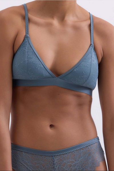 Triangolo imbottito Darling grey blue