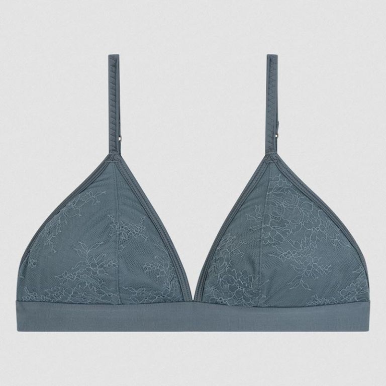 Triangolo imbottito Darling grey blue
