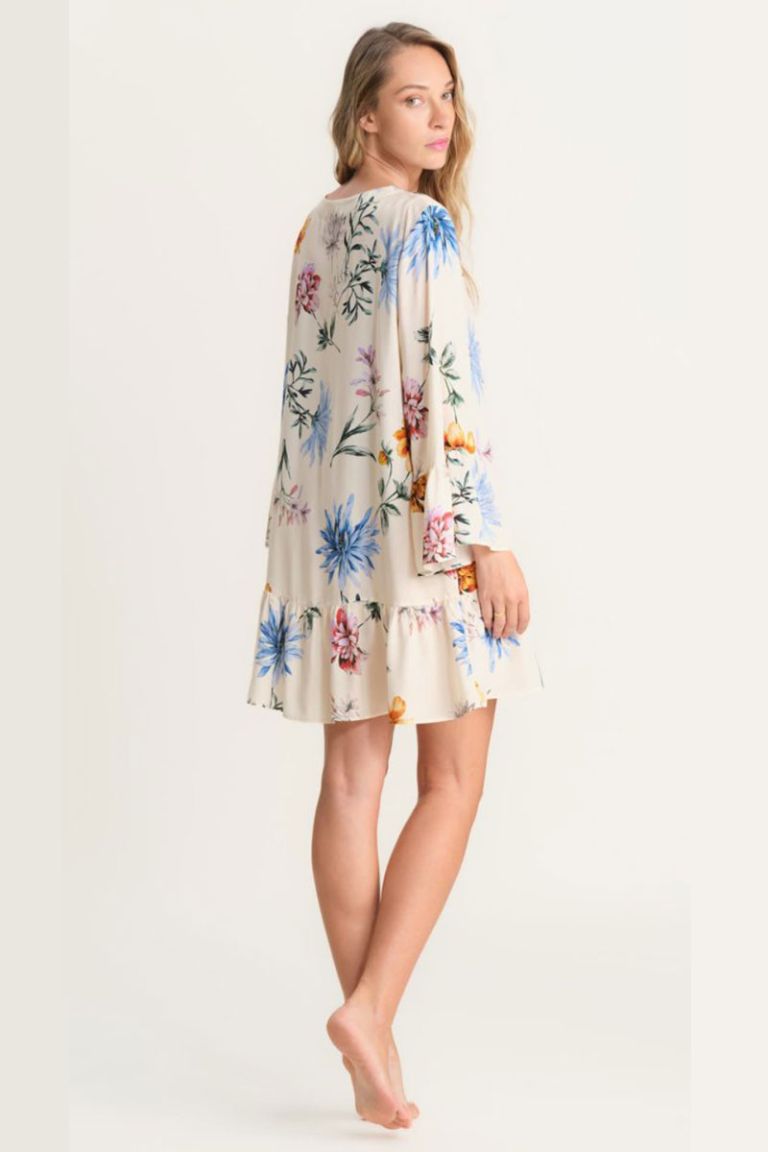 Kaftano fantasia floreale Liza