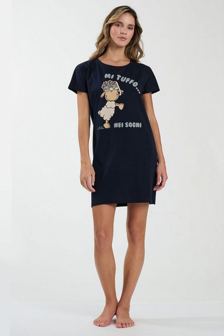 Camicia da notte Mi tuffo Happy People