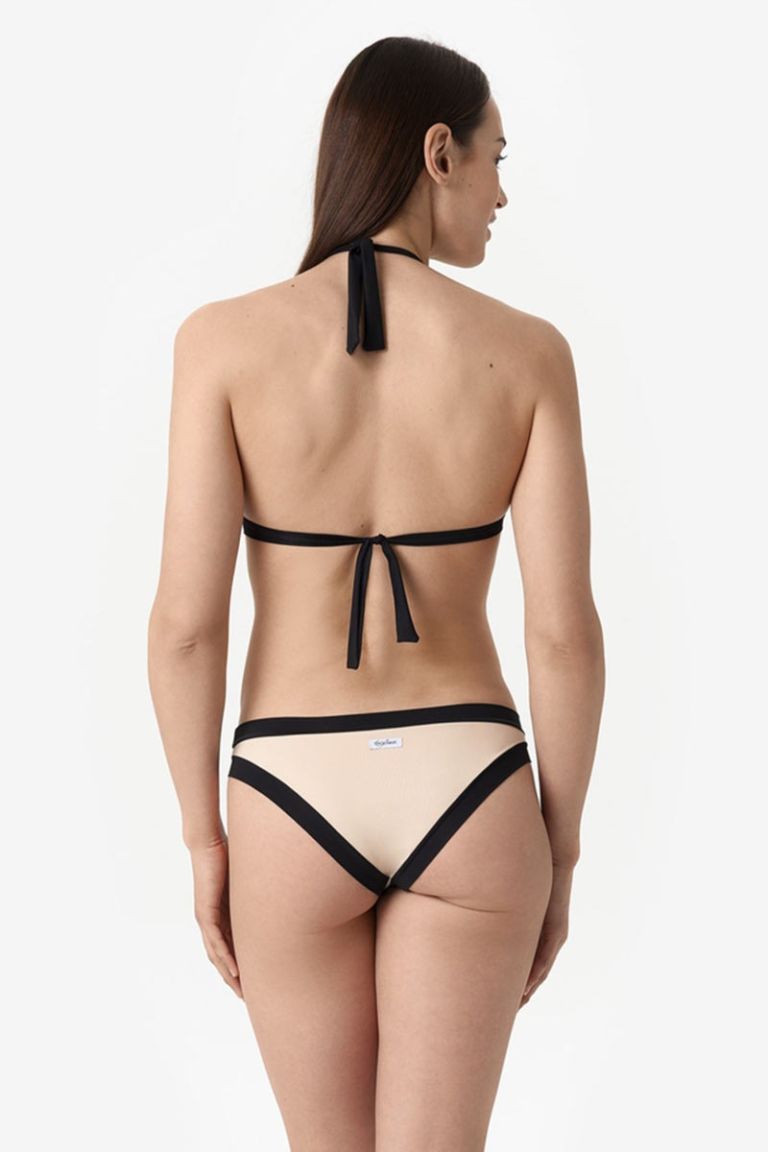 Bikini a triangolo bordato
