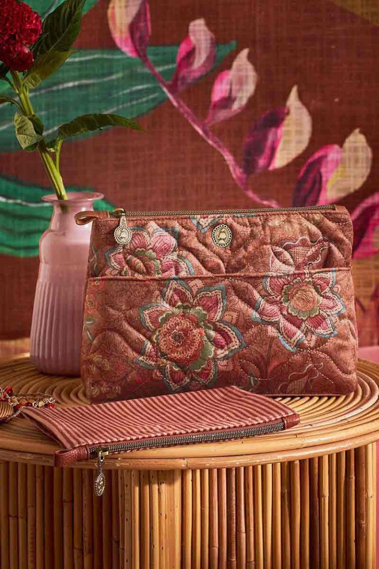 Cosmetic Bag Caryn Morning Brown