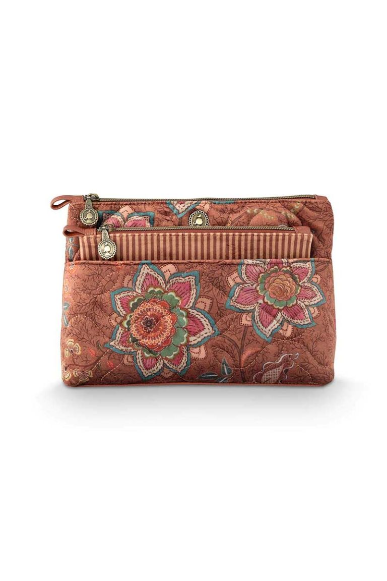 Cosmetic Bag Caryn Morning Brown