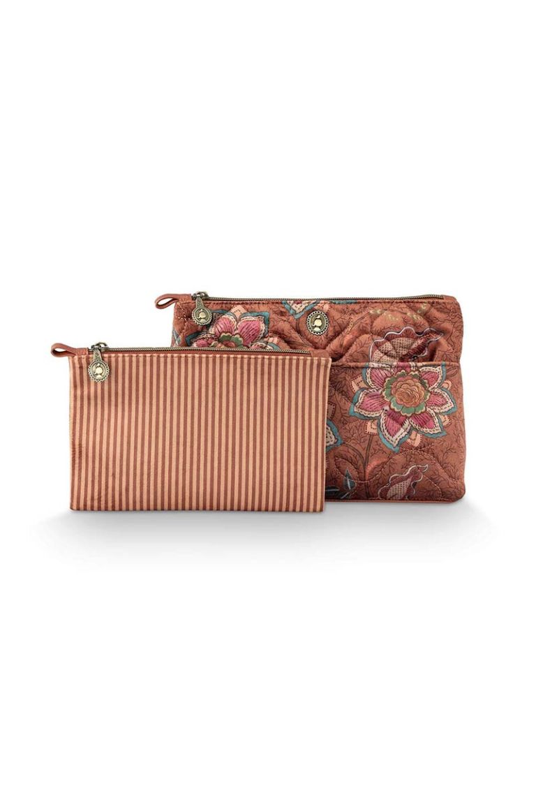 Cosmetic Bag Caryn Morning Brown