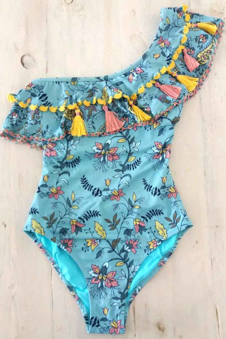Costume intero monospalla