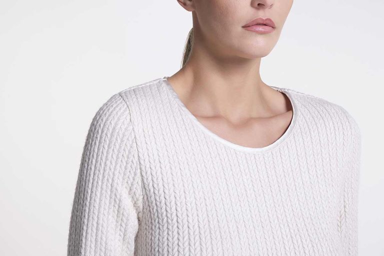 Abito casa maglia treccia