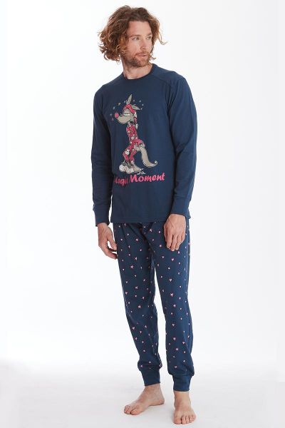 Pigiama uomo lungo estivo "Unicorno"
